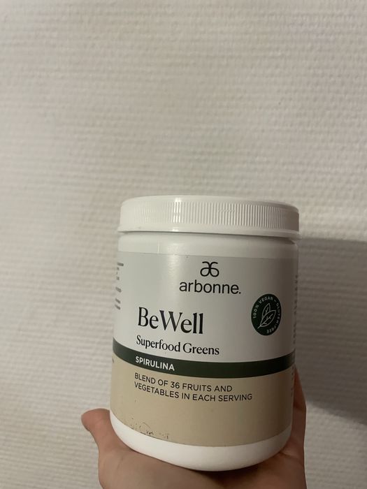 Arbonne be well superfoods greens spirulina