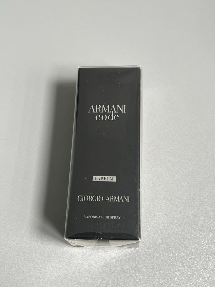 Armani Code Parfum NOWE perfumy męskie 15 ml perfum woda folia