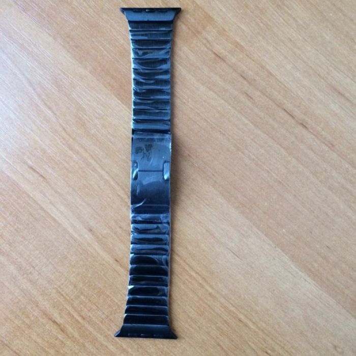 Стальной блочный браслет(ремешок), Link Stainless Steel for AppleWatch