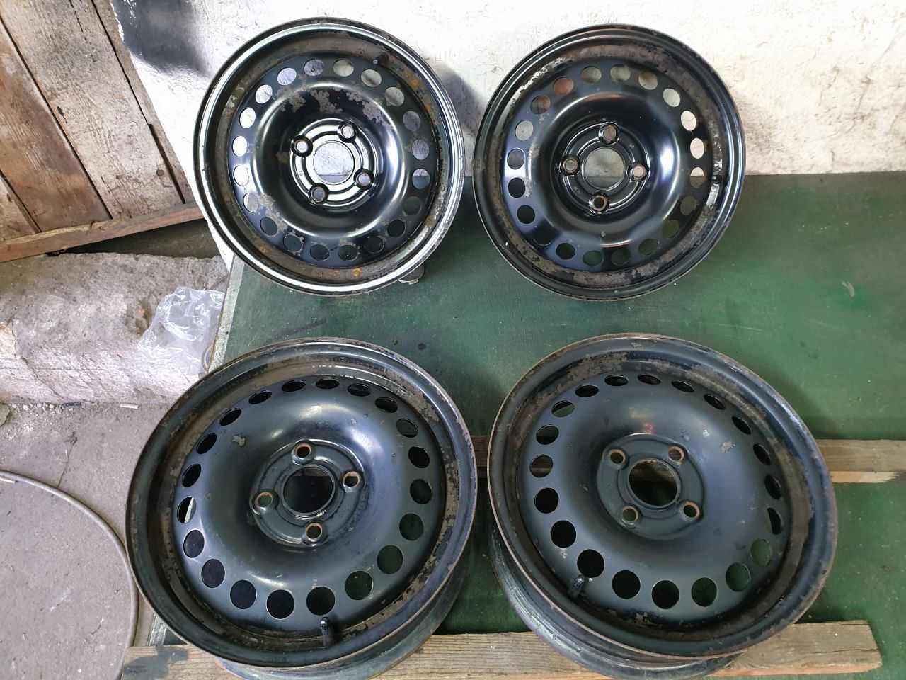 Felgi Stalowe Opel Karl Corsa R14 4x100 5JX14H2 ET 38 czujniki TPMS