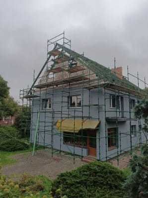 Rusztowanie 100m2 klinowe choinkowe komplet