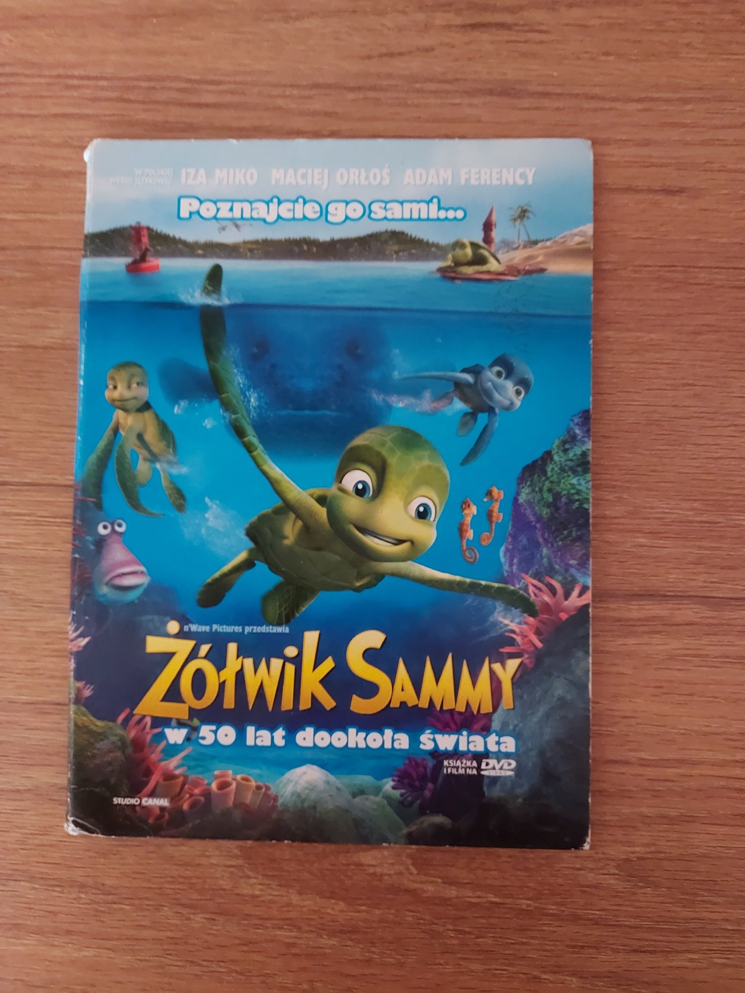Żółwik  Sammy w 50 lat dookoła świata bajka film na DVD