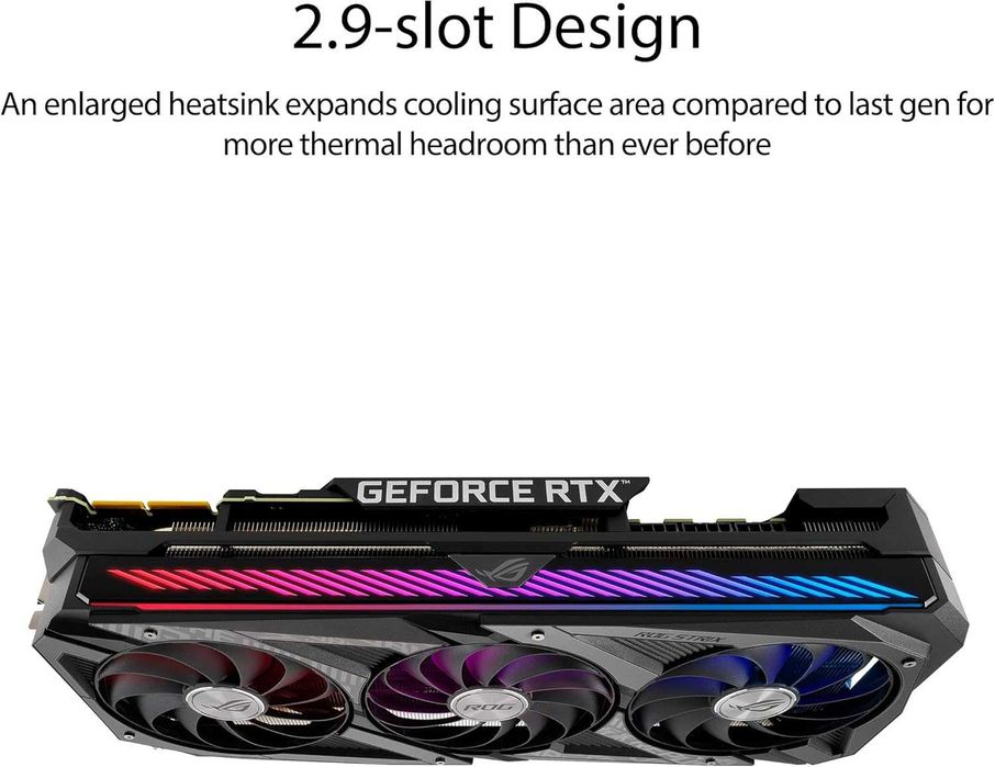 Karta graficzna ASUS ROG Strix GeForce RTX 3090 24 GB GDDR6X NOWY