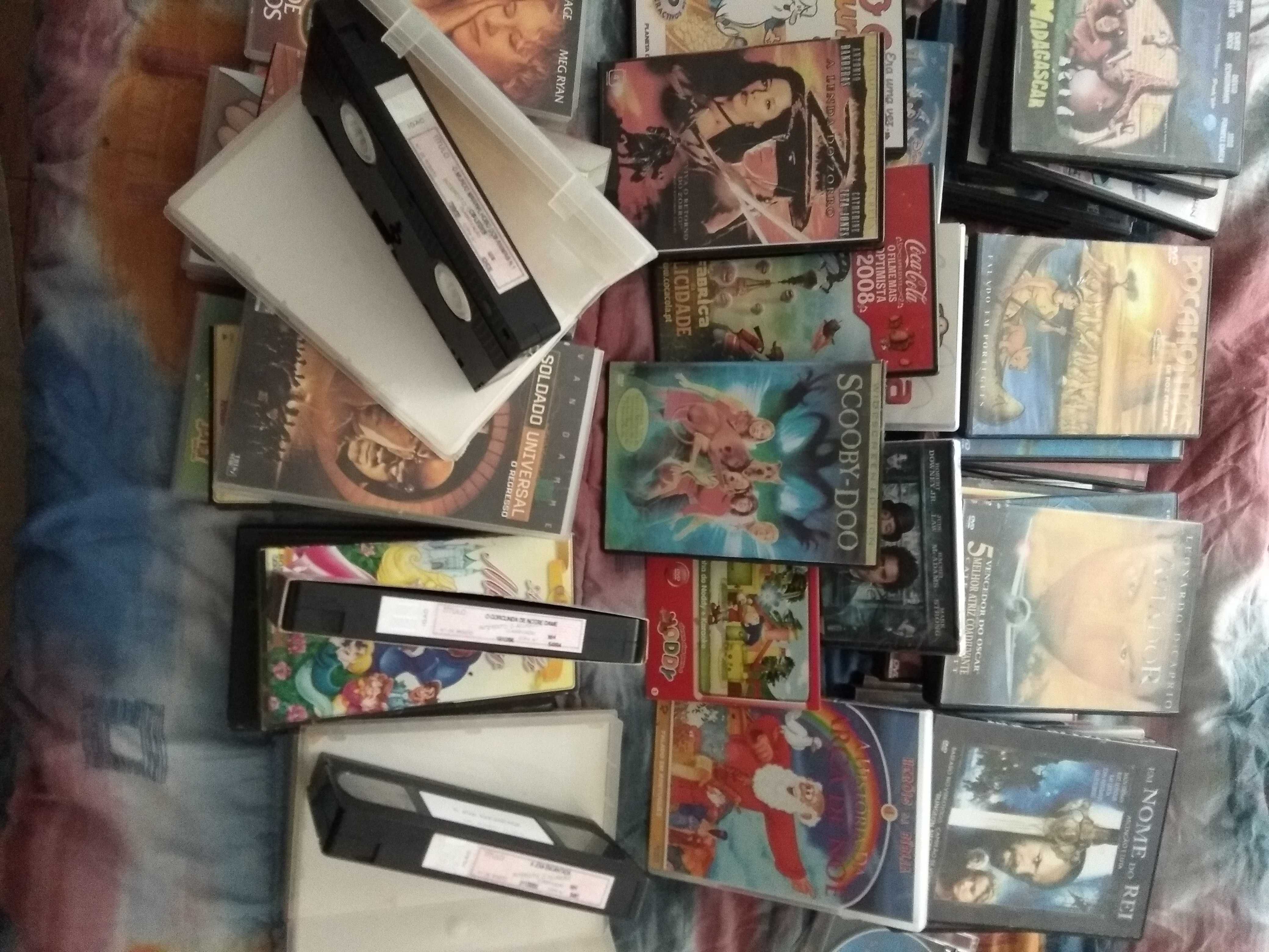 100 DVDs + 50 VHS