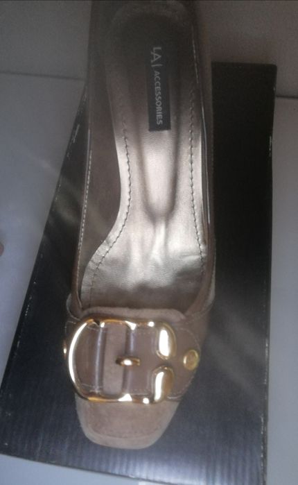 Sapatos compensados caqui Lanidor 36