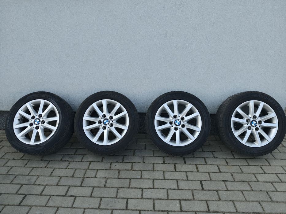 Koła BMW 16" 5x120  72,6 opony 225x50x16 Letnie