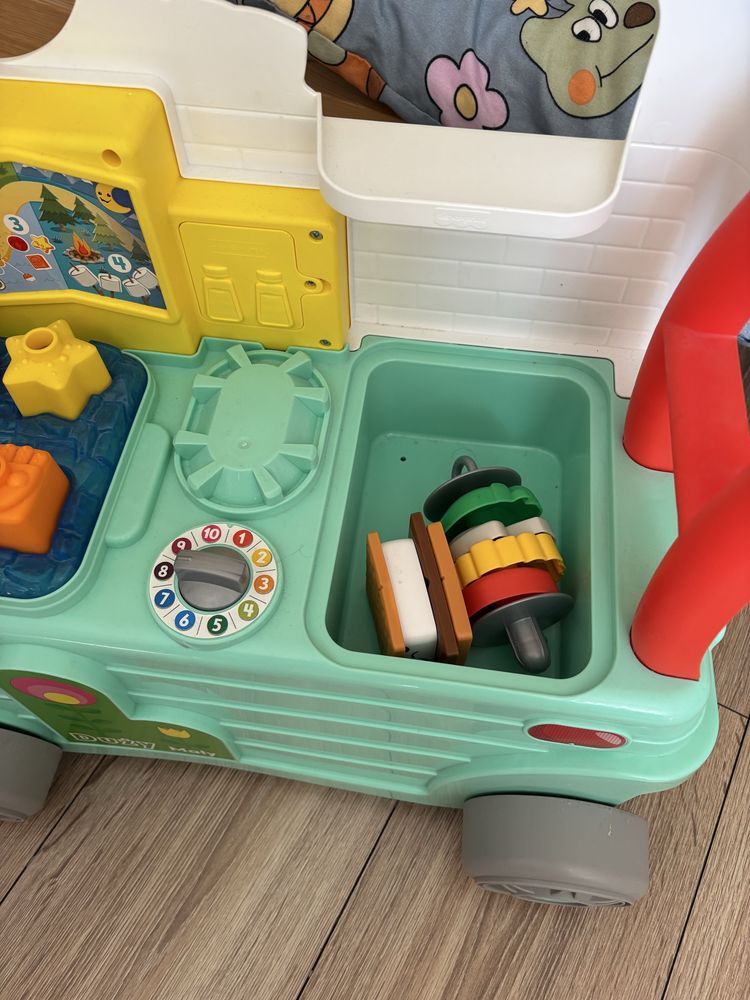 Wesoły KAMPER malucha 3 w 1 Fisher-Price