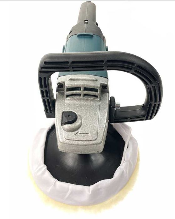 PROFESJONALNA POLERKA Do Samochodu 2950W Gąbka x4 Futerko Zestaw