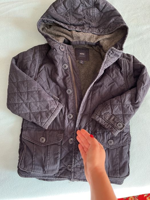 GAP куртка на флісі темносиня