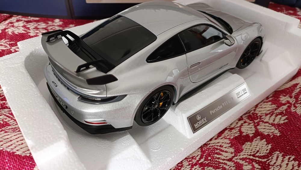 Porsche 2 GT3 + 1/18 + NOREV + Black Wheels + Portes Grátis