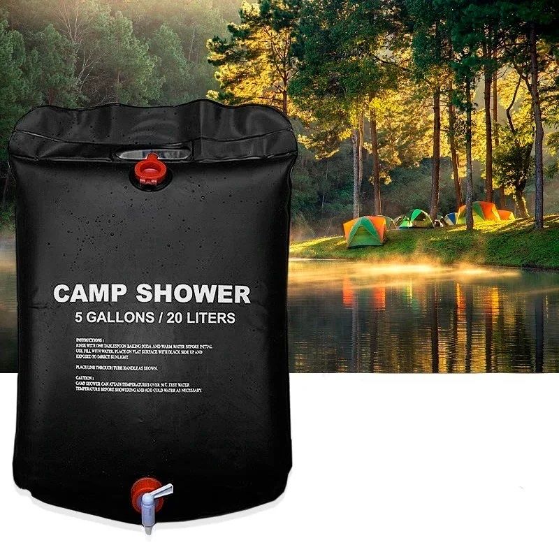 Подвесной портативный душ для кемпинга и дачи 20л, Camp Shower