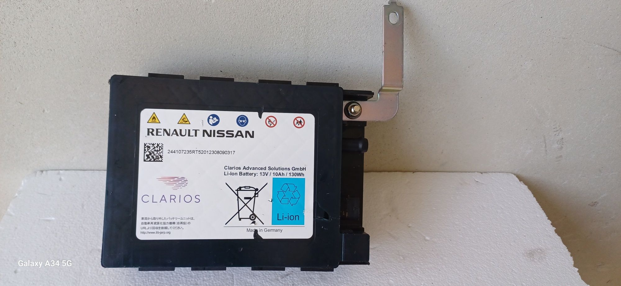 Bateria akumulator renault austral 1.3