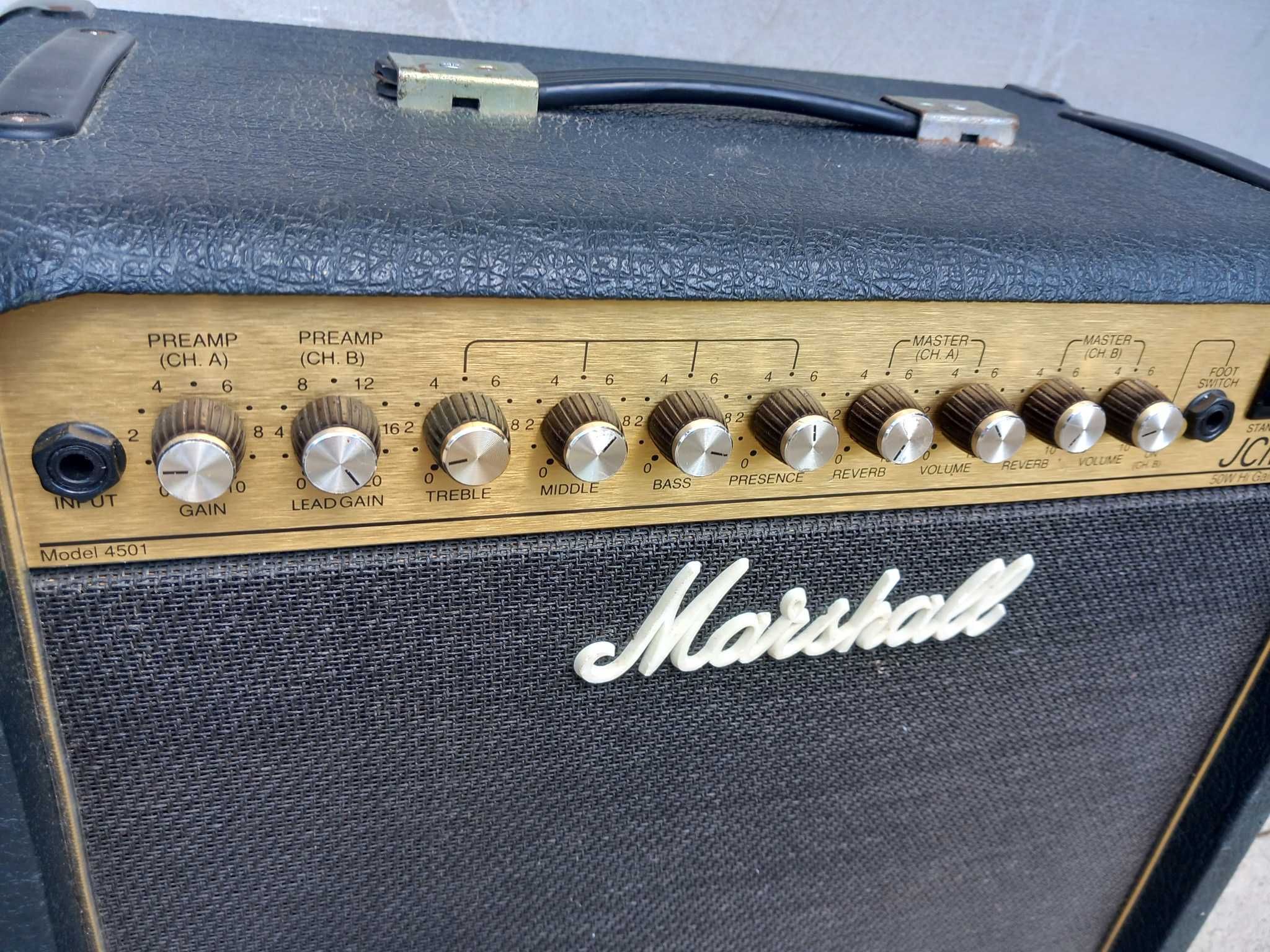 wzmacniacz lampowy combo Marshall JCM900 50W Hi Gain Dual Reverb