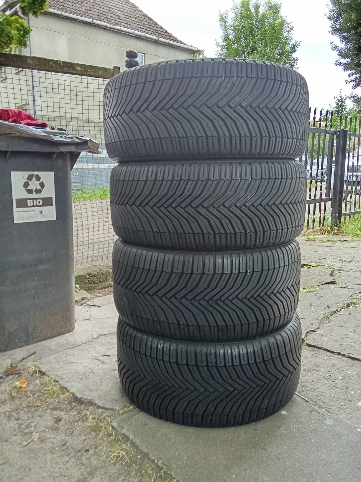 4szt NIE NAPRAWIANE 2x255/35R18 i 2x235/40R18, Michelin, 7mm bieżnika