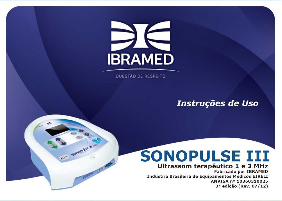 EQUIPAMENTO ULTRASSOM TERAPEUTICO