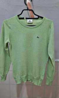 Sweter Lacoste 38 bez wad damski rozciągliwy M jumper