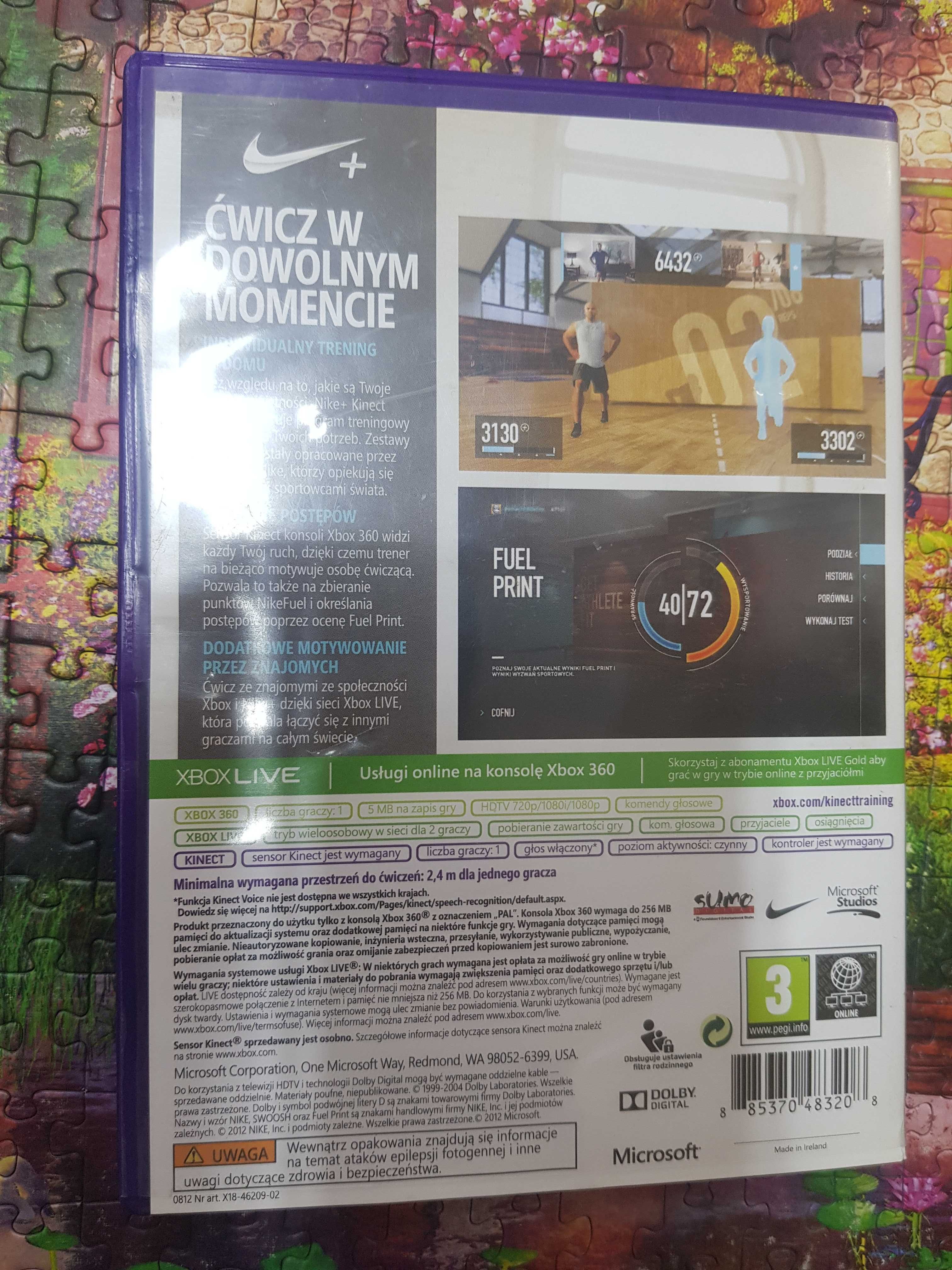 Nike Kinect Training Xbox 360 Kinect Sklep Iława