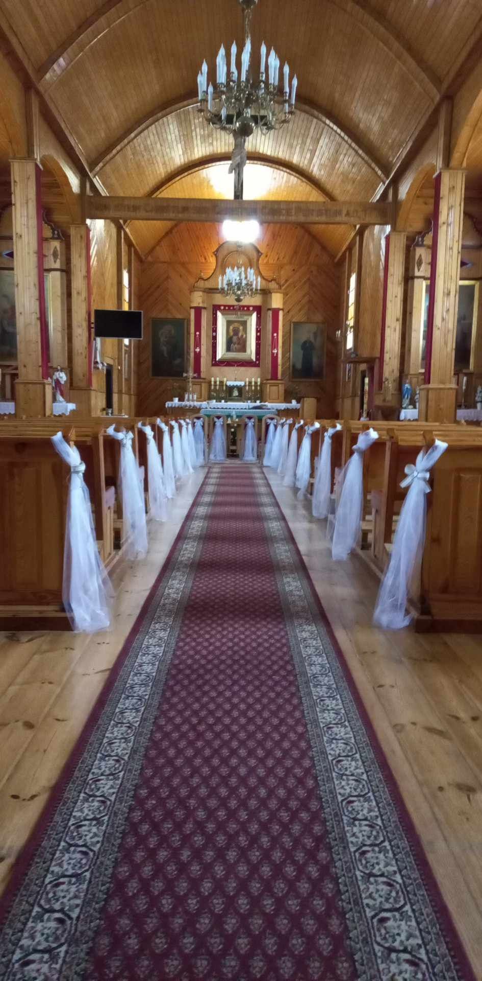Ozdoby dekoracje ślubne do kościoła