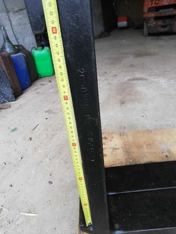 Widły NOWE 125x45x1200 2 sztuki