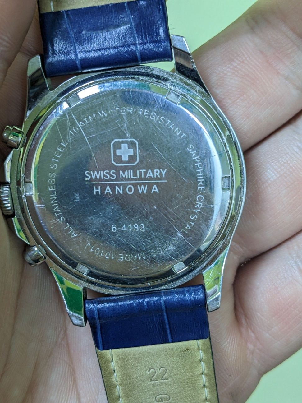 Годинник Swiss Military Hanowa 06-4183.04.001.03 сапфірове скло
