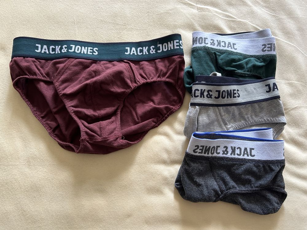 Figi, slipy męskie Jack & Jones - Jacsolid 4 PACK