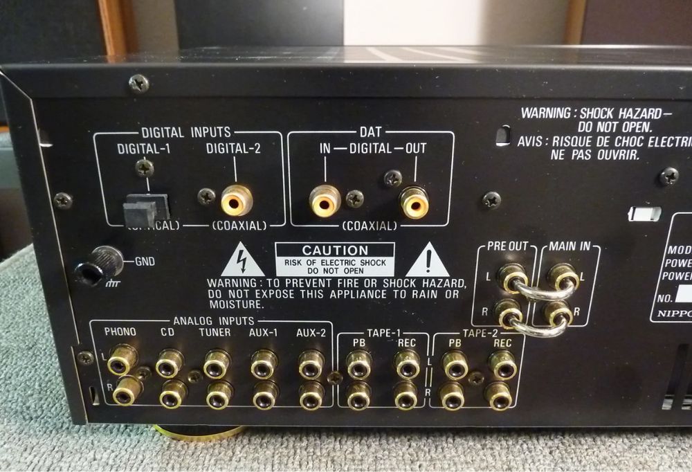 Усилитель Denon PMA-1520 HiEnd 1989 ЦАП мультибит PCM56 клас А+АВ