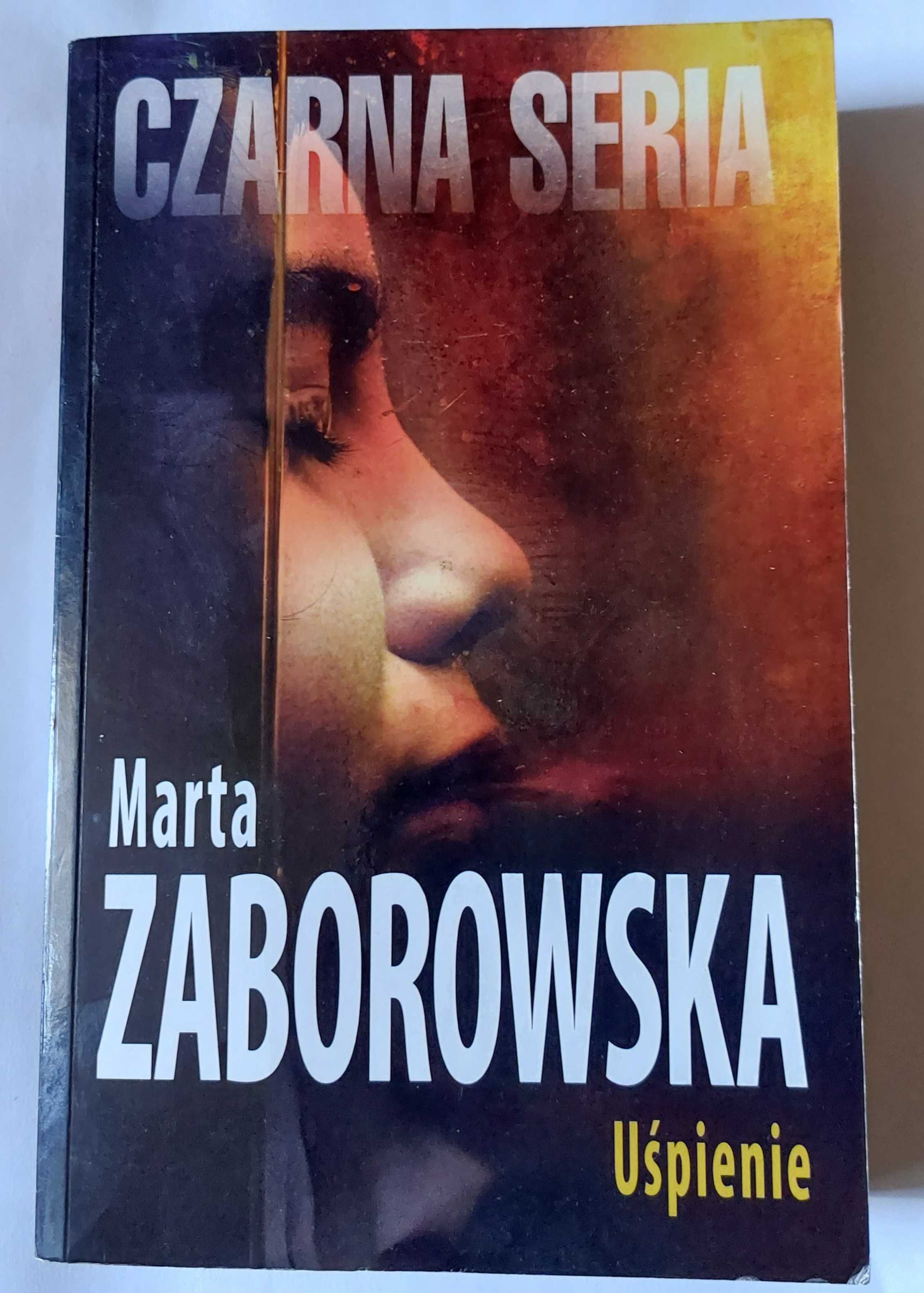 UŚPIENIE - Marta Zaborowska | książka | czarna seria