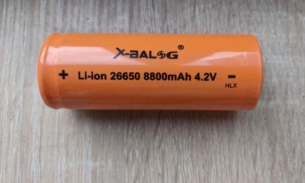 Аккумулятор X-Balog Li-ion 26650 8800mAh 4.2V