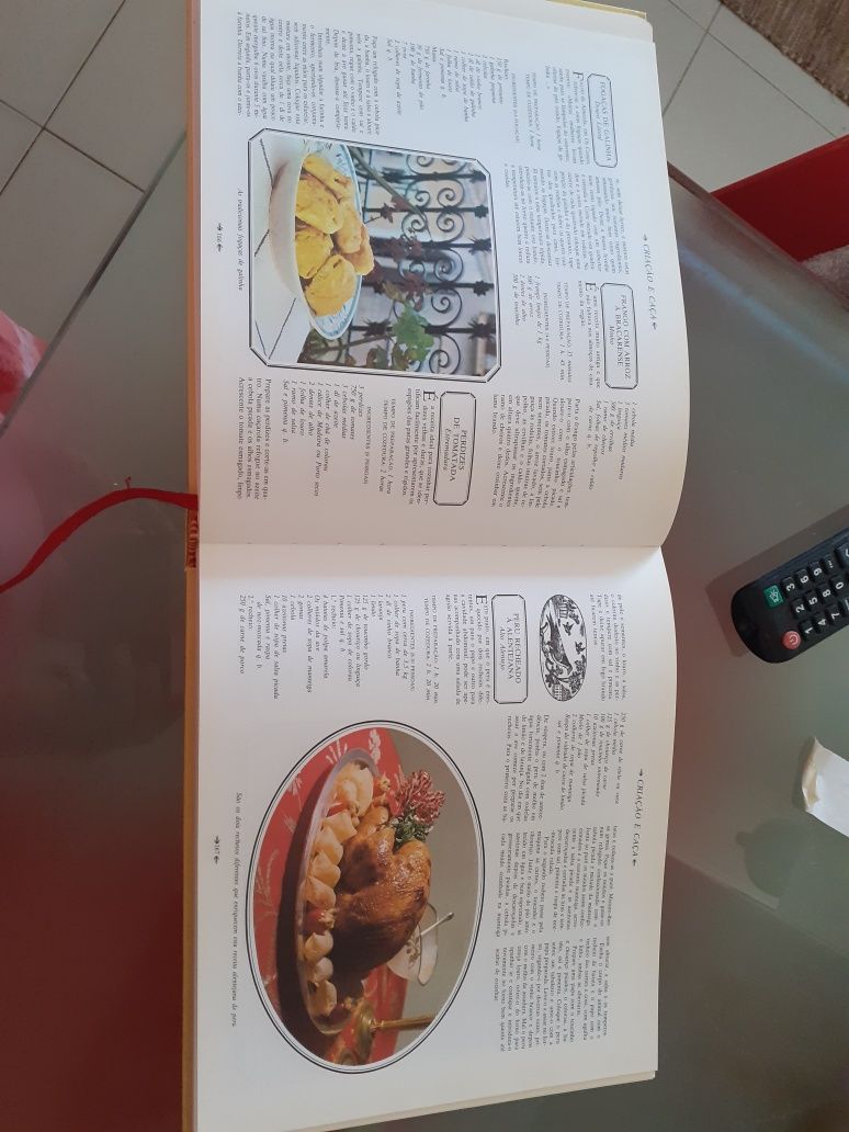 Livro "Tesouros da cozinha tradicional  portuguesa"