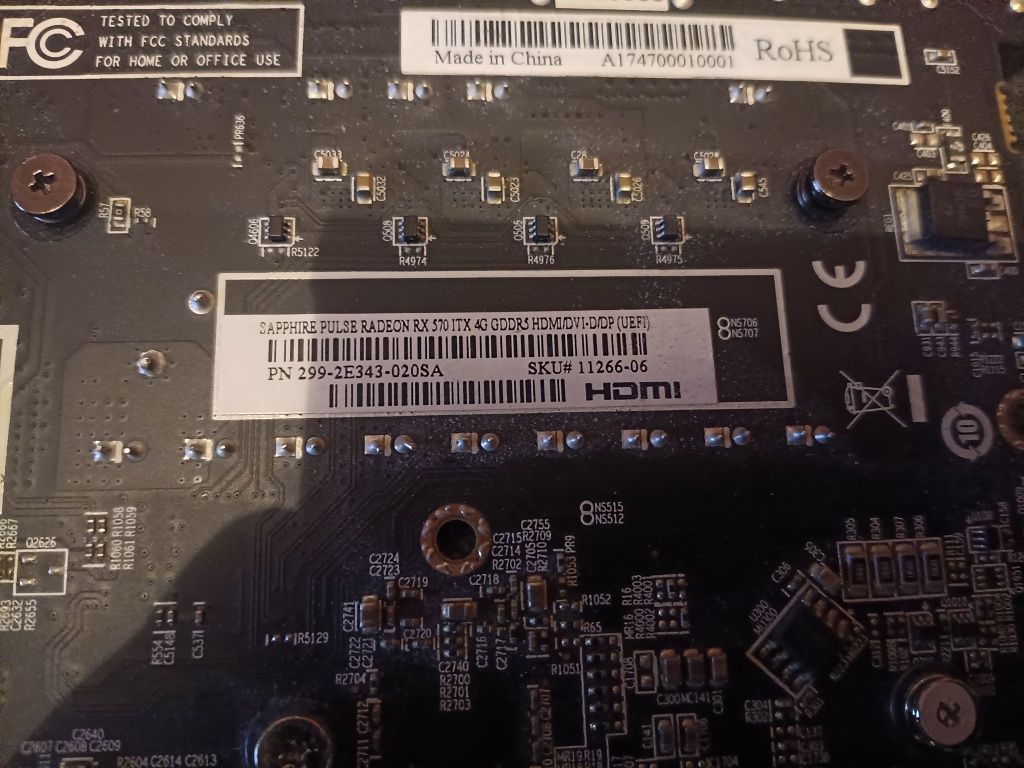 Karta Graficzna Sapphire Pulse RX 570 4GB ITX