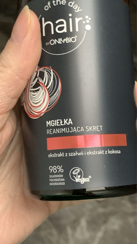 Mgiełka do loków nowa