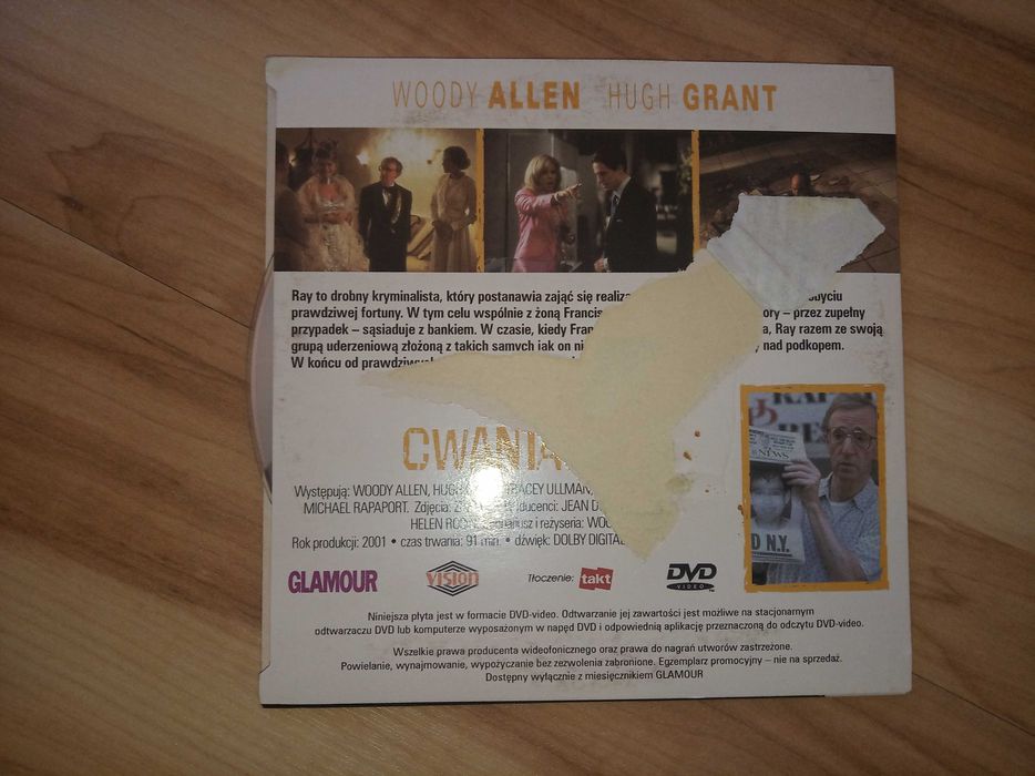 Drobne Cwaniaczki DVD Hugh Grant Woody Allen