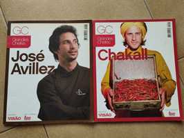 2 livros 10€ - José Avillez e Chakall