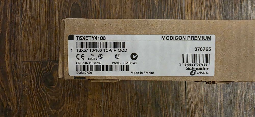 Moduł ETHERNET TCP/IP TSXETY4103 Schneider Electric Modicon Premium