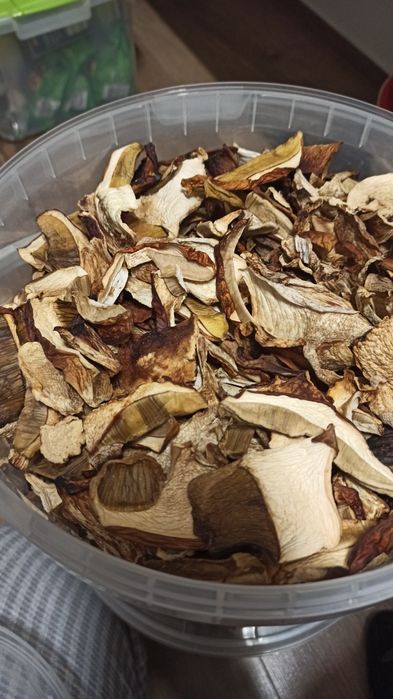 Білі сушені гриби