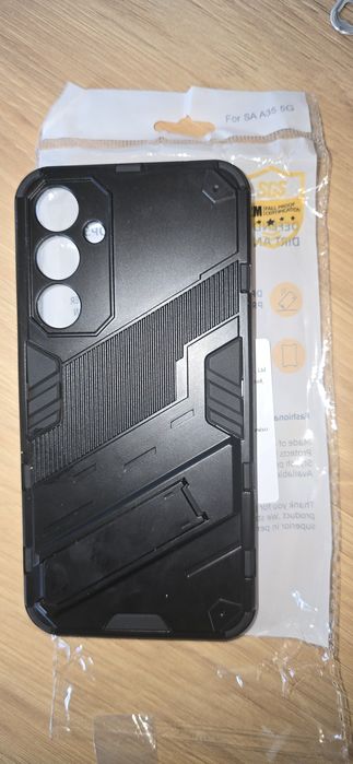 Samsung A35 5G etui case obudowa pokrowiec pancerny z nóżką nowy