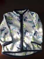 Bluza polar kurteczka 74/80 bez kaptura