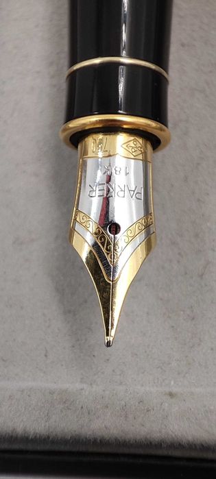 Parker Sonnet Fougere срібний корпус, перо 18к (М)