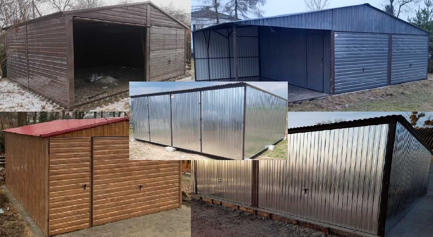 Garaż blaszany 6x5!Garaż blaszak!Garaż blaszany 6x7 9x5 4x6 6x5 3x5
