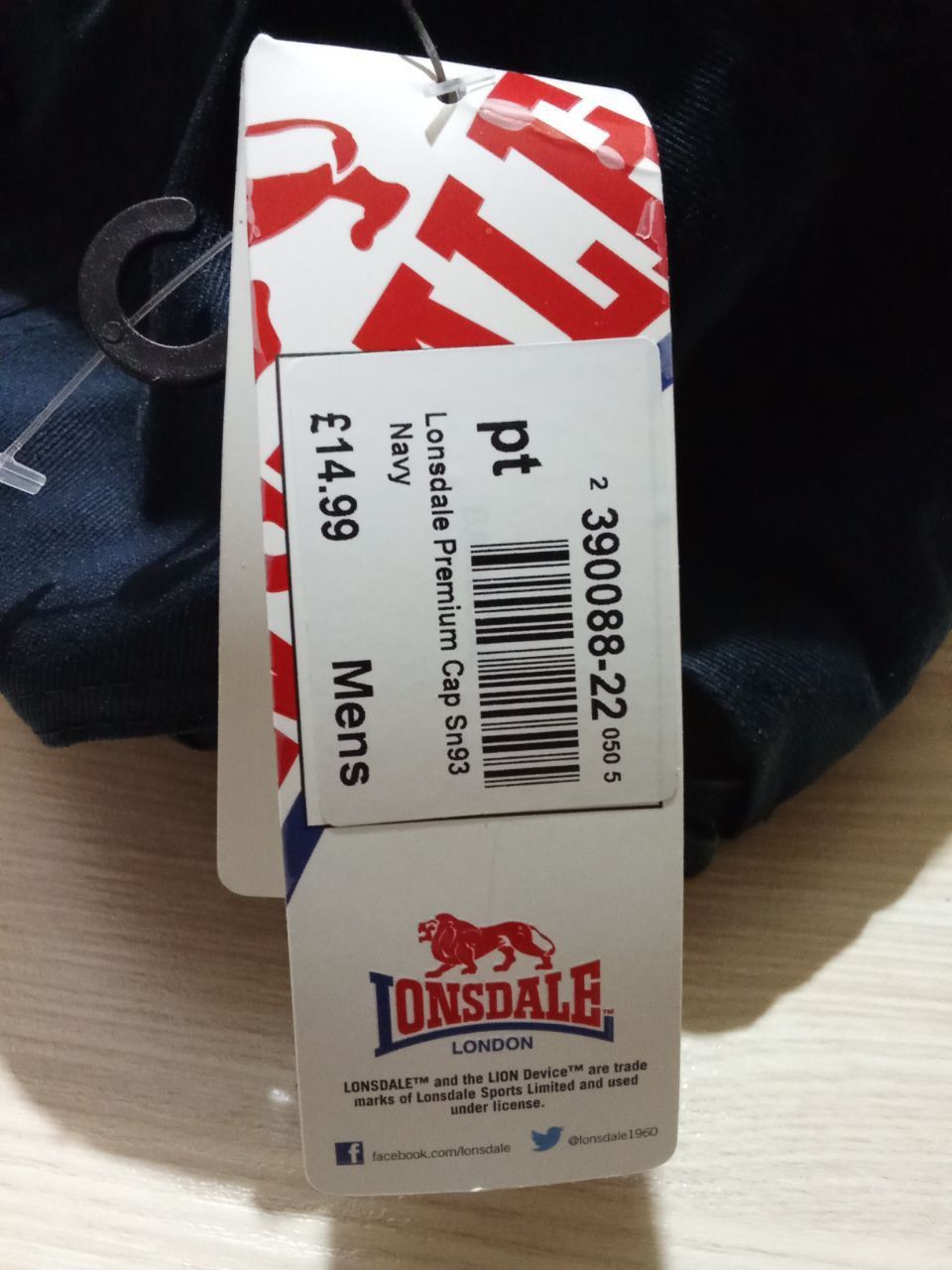 Винтажная бейсболка кепка Lonsdale Лонсдейл оригинал новая