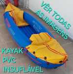 KAYAK , BARCO , PVC INSUFLÁVEL. 2 PESSOAS OU 180KG.Praia,Rio,Lagoa.