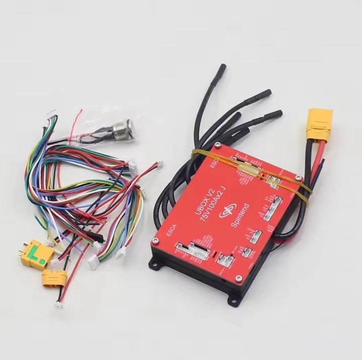 Програмований 2-канальний контролер Ubox V2 — 75v100A х 2