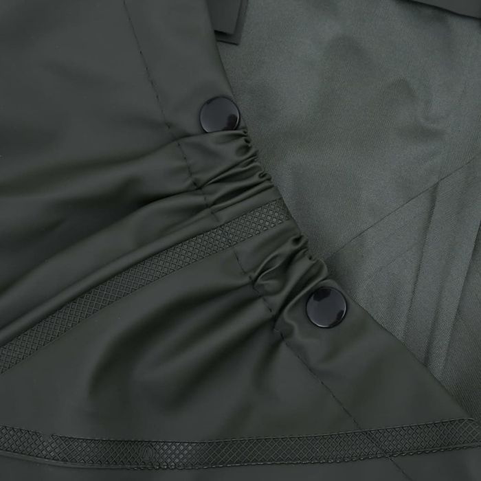 Vidaxl Spodniobuty Wędkarskie, Ciemnozielone, Rozmiar 43