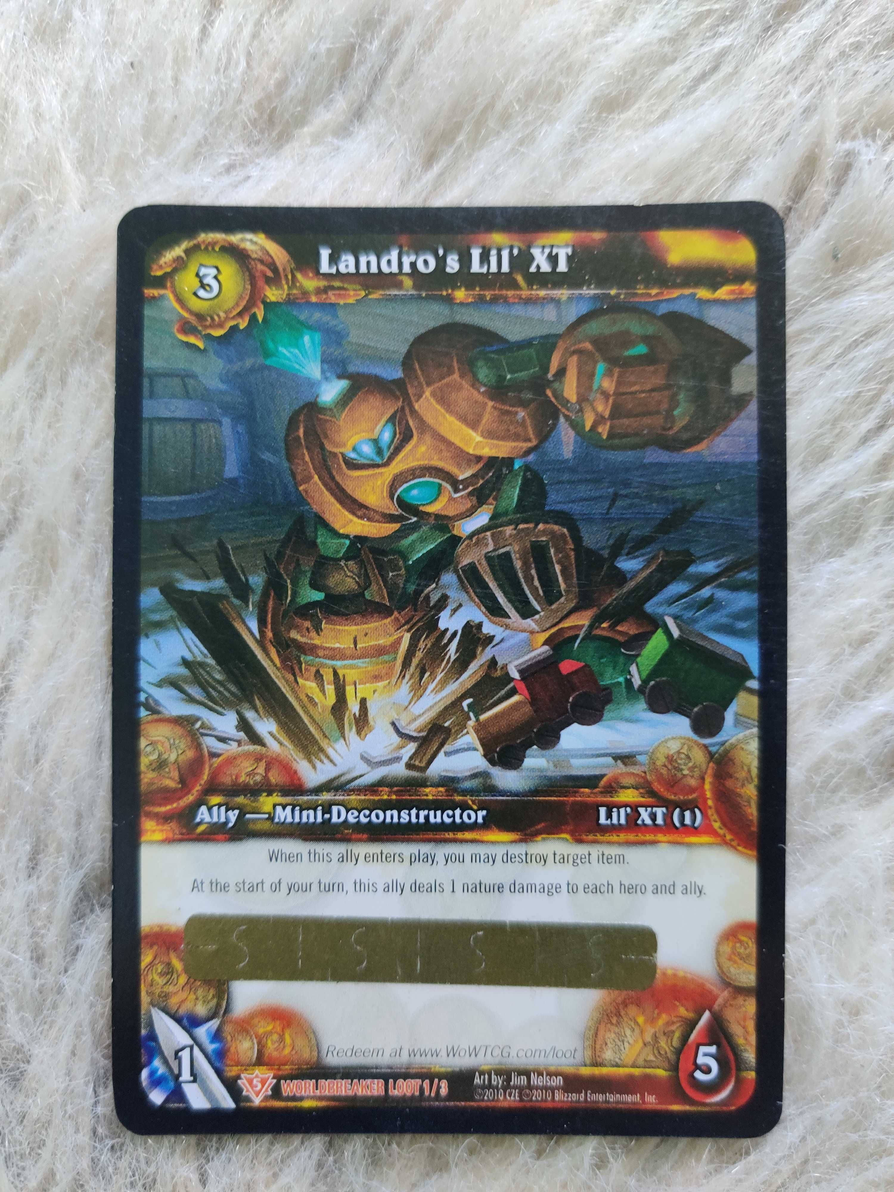 Landro's Lil' XT - Loot WoW - TCG - World of Warcraft