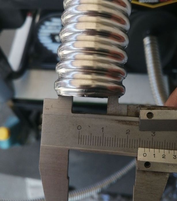 Гофра для генератора нержавейка 20/22/25/32/40 мм для генератора