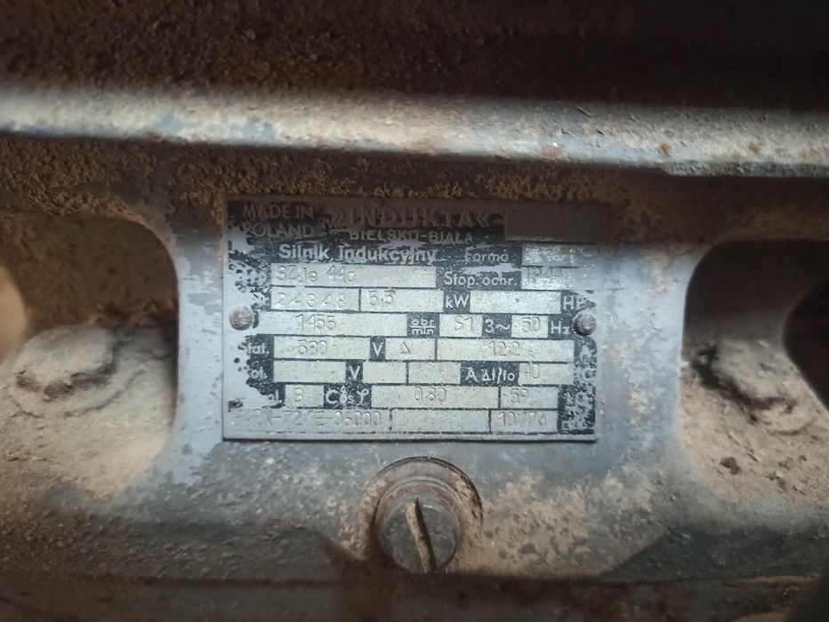 Silnik 5,5 kw Indukta