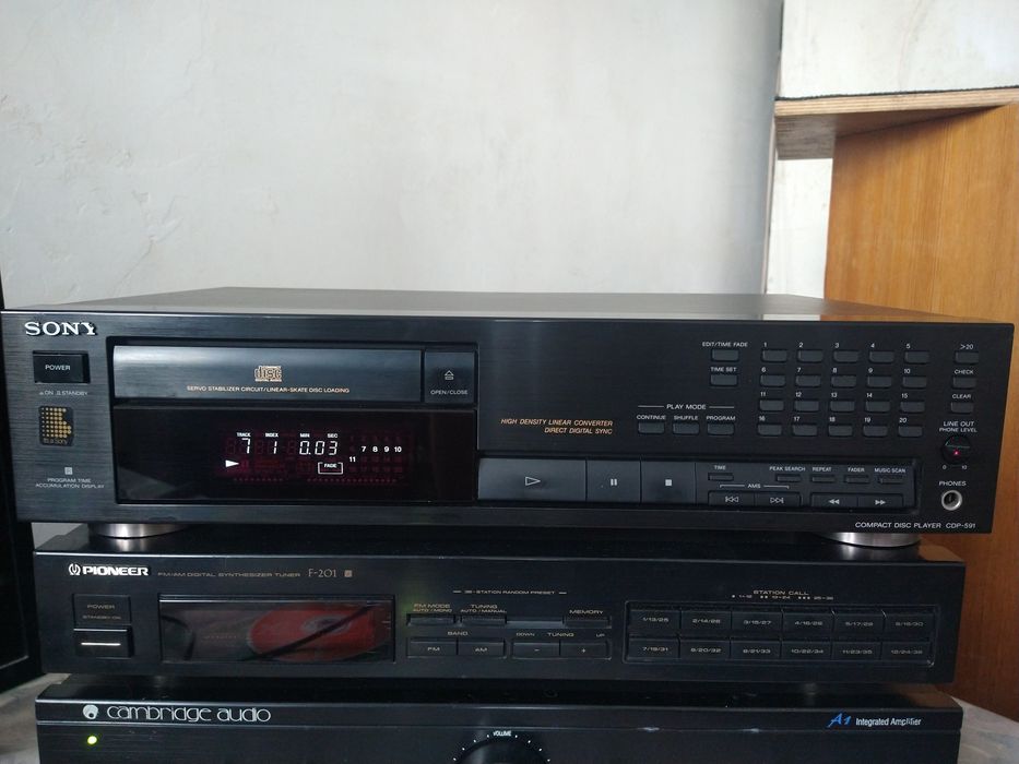 Sony cdp 591 odtwarzacz CD nowy laser..