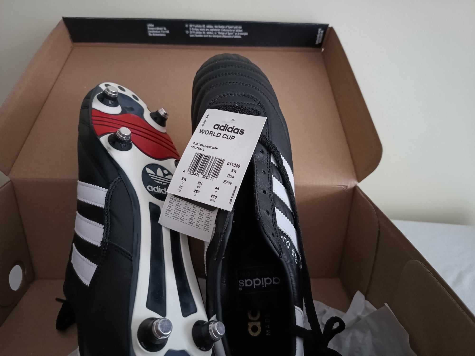 Adidas World Cup 44 jak 43 korki wkręty buty piłkarskie