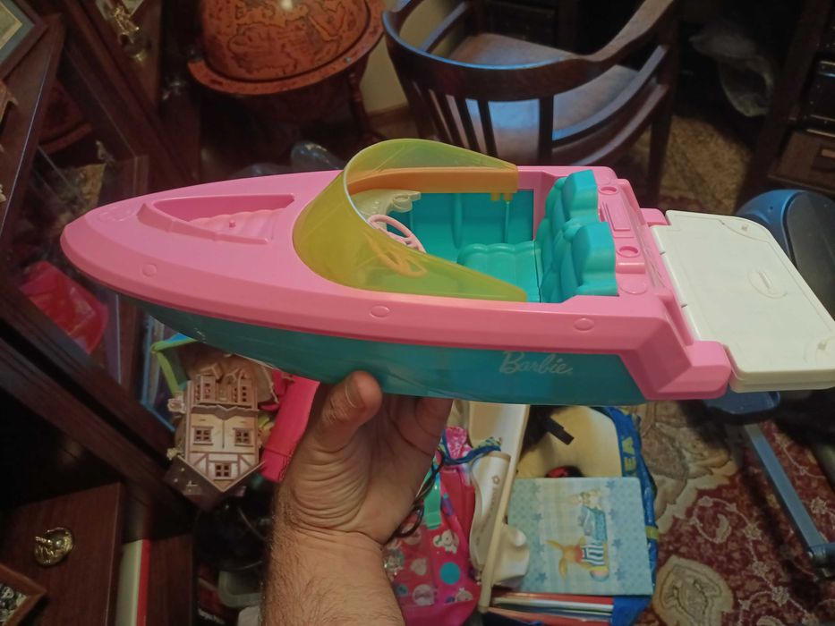Barbie łódka statek motorówka łódź