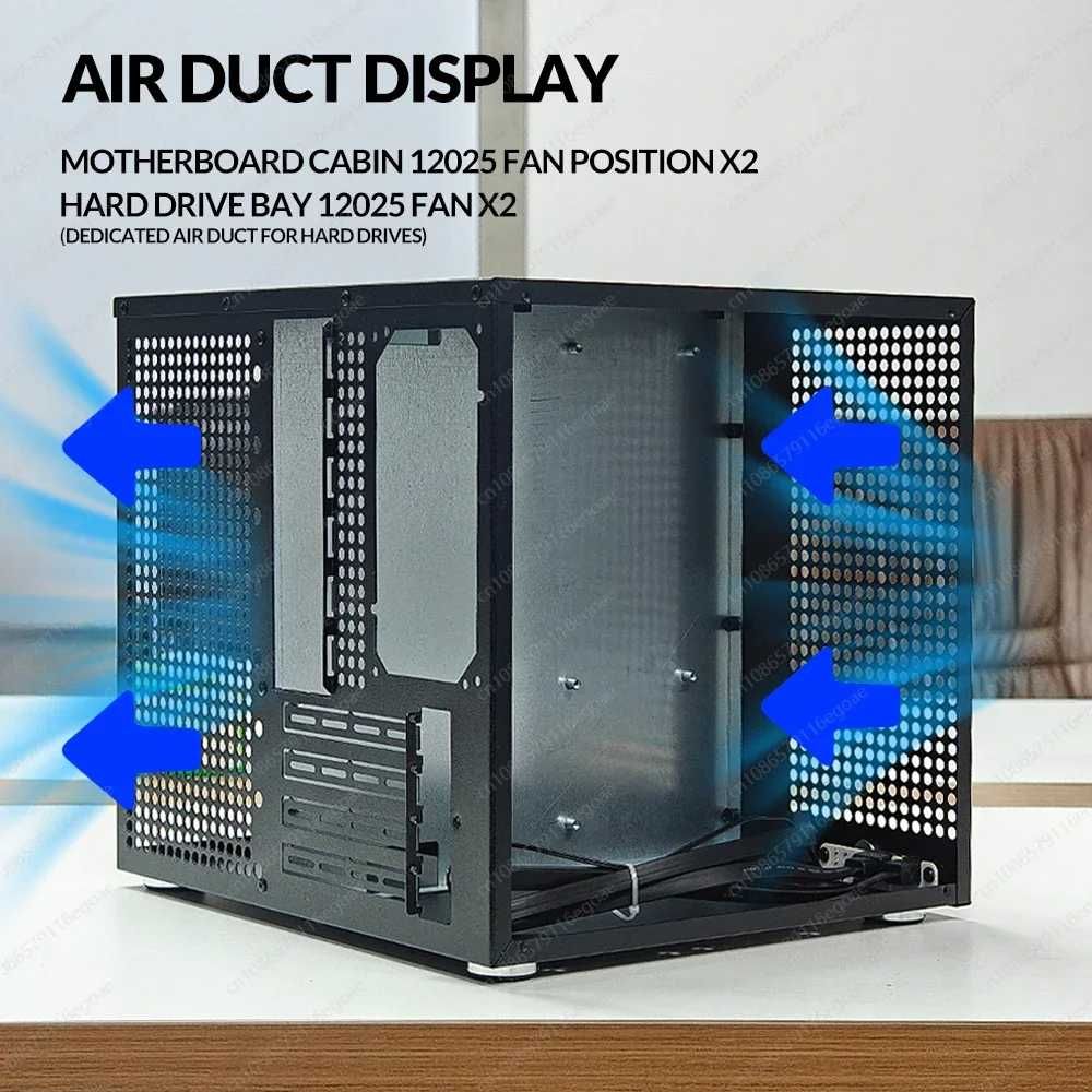 Sagittarius 8-Bay NAS Tower Case with Backplane